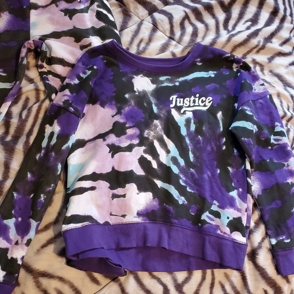 Girls Justice sweat outfit size L